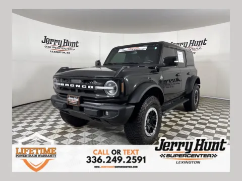 Black 2024 Ford Bronco Outer Banks for sale in Lexington, NC
