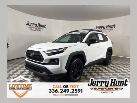 White 2022 Toyota RAV4 TRD Off Road for sale in Lexington, NC