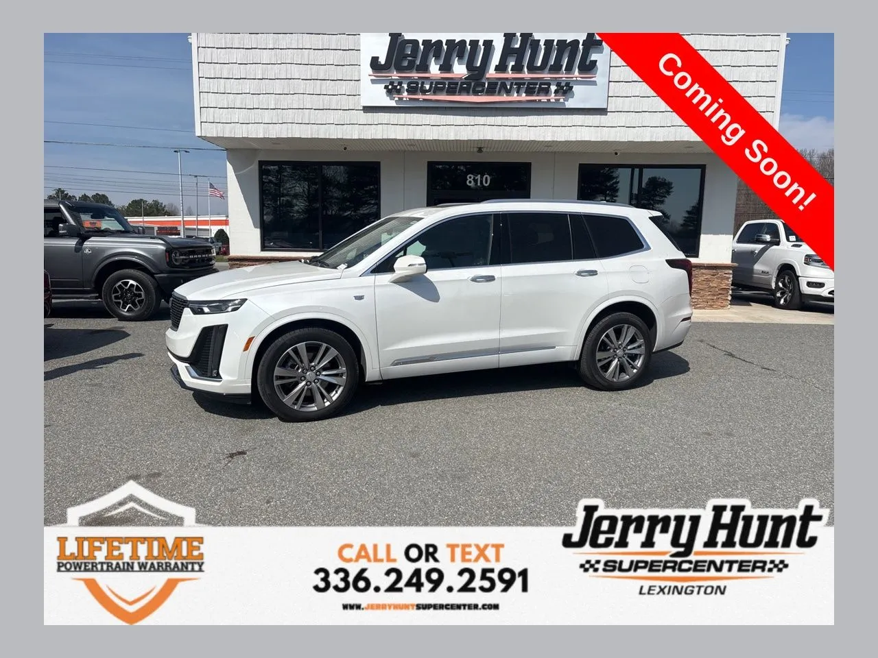 White 2024 Cadillac XT6 Premium Luxury for sale in Lexington, NC