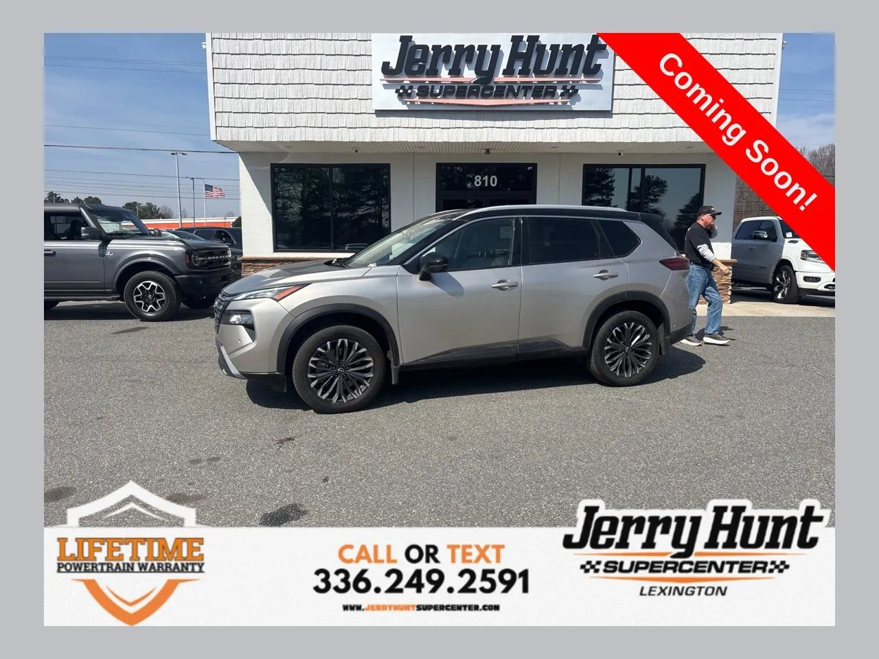 Silver 2025 Nissan Rogue SL for sale in Lexington, NC