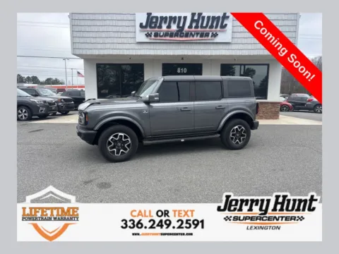 Gray 2022 Ford Bronco Outer Banks for sale in Lexington, NC