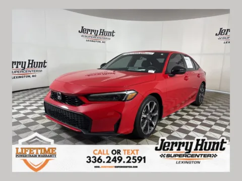Red 2025 Honda Civic Hybrid Sport for sale in Lexington, NC