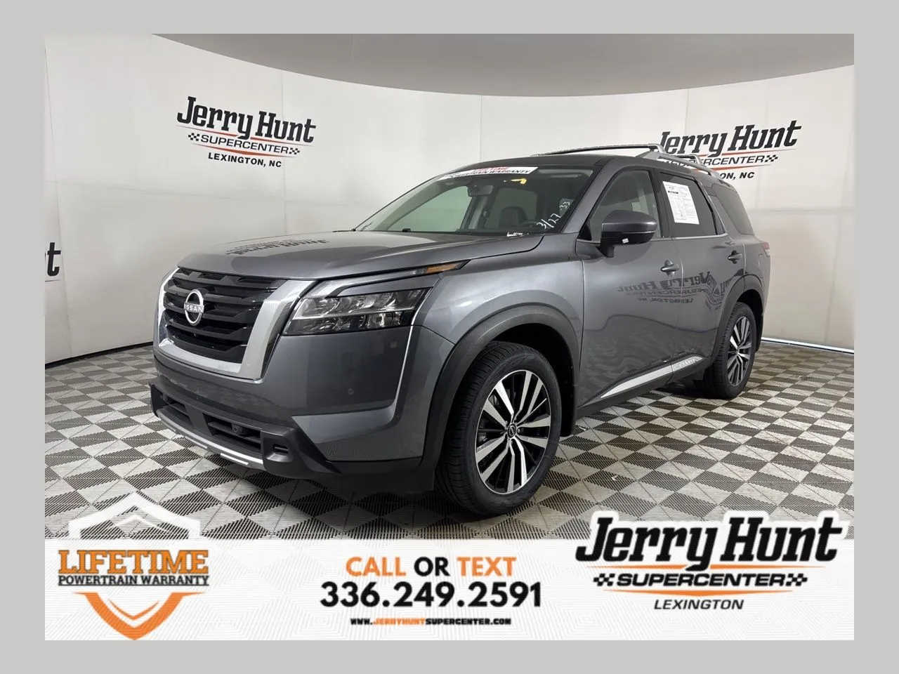 Gray 2024 Nissan Pathfinder Platinum for sale in Lexington, NC