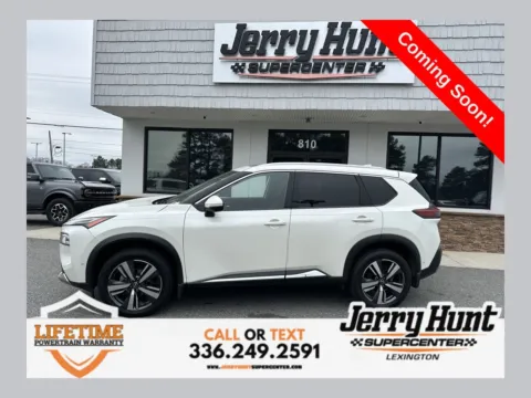 White 2023 Nissan Rogue Platinum for sale in Lexington, NC