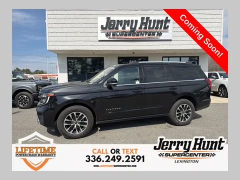 Black 2025 Ford Expedition Platinum for sale in Lexington, NC