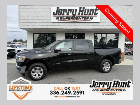 Black 2022 Ram 1500 Laramie for sale in Lexington, NC