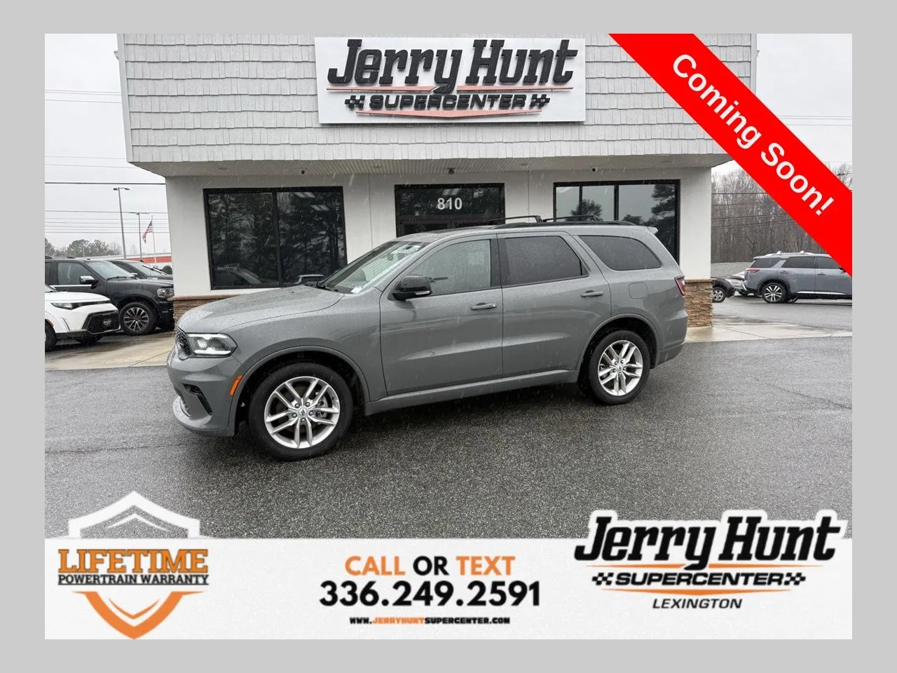 Gray 2025 Dodge Durango GT Plus for sale in Lexington, NC