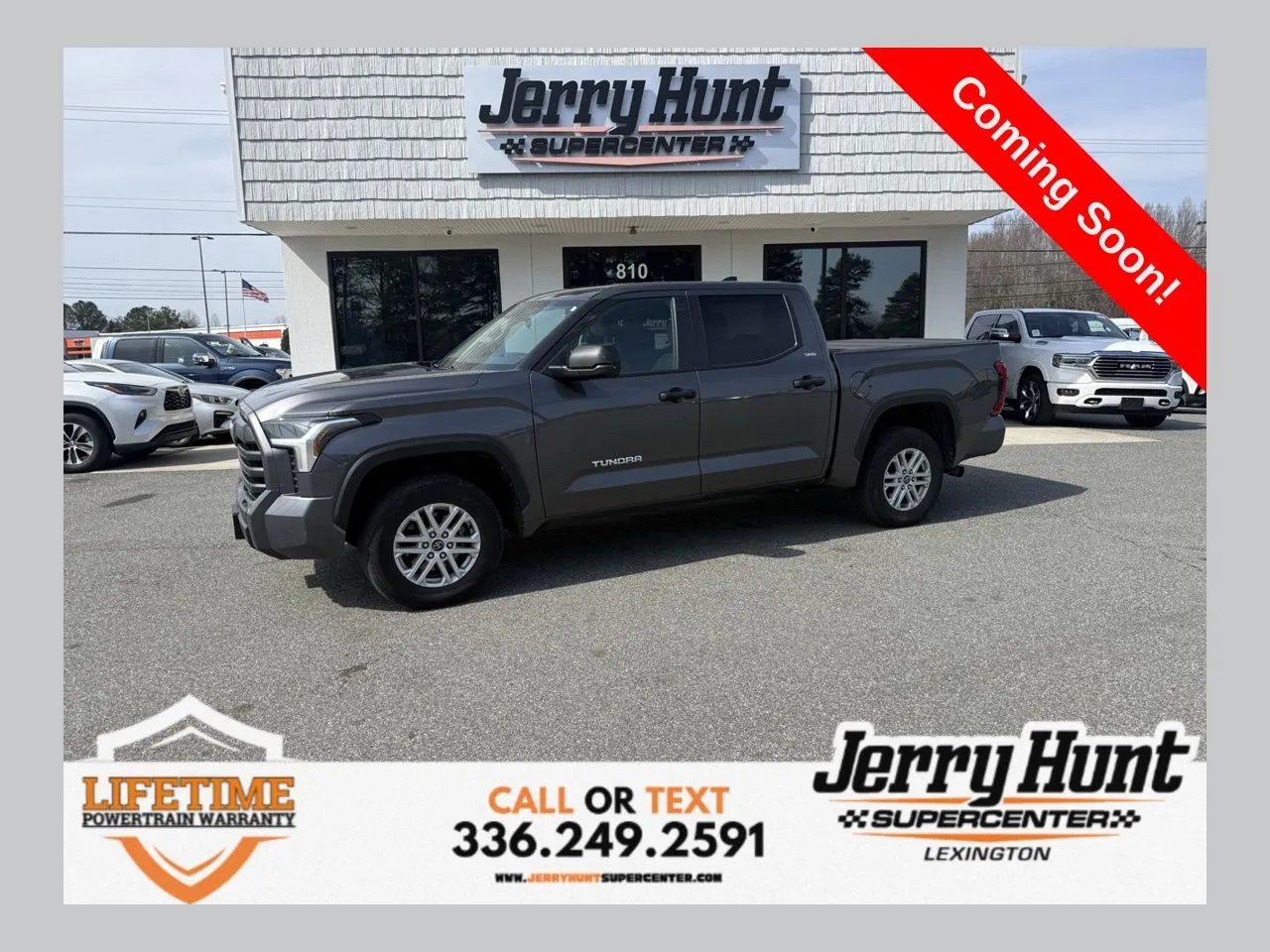 Gray 2024 Toyota Tundra SR5 for sale in Lexington, NC