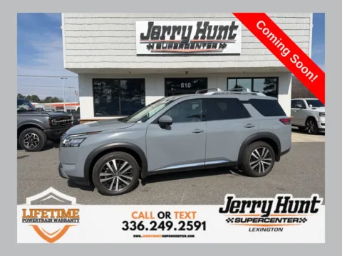 Gray 2024 Nissan Pathfinder Platinum for sale in Lexington, NC