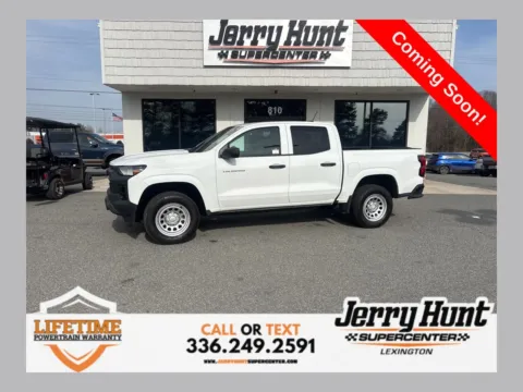 White 2023 Chevrolet Colorado Work Truck for sale in Lexington, NC