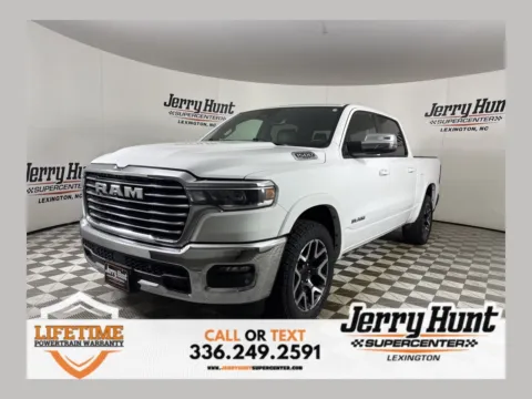 White 2025 Ram 1500 Laramie for sale in Lexington, NC