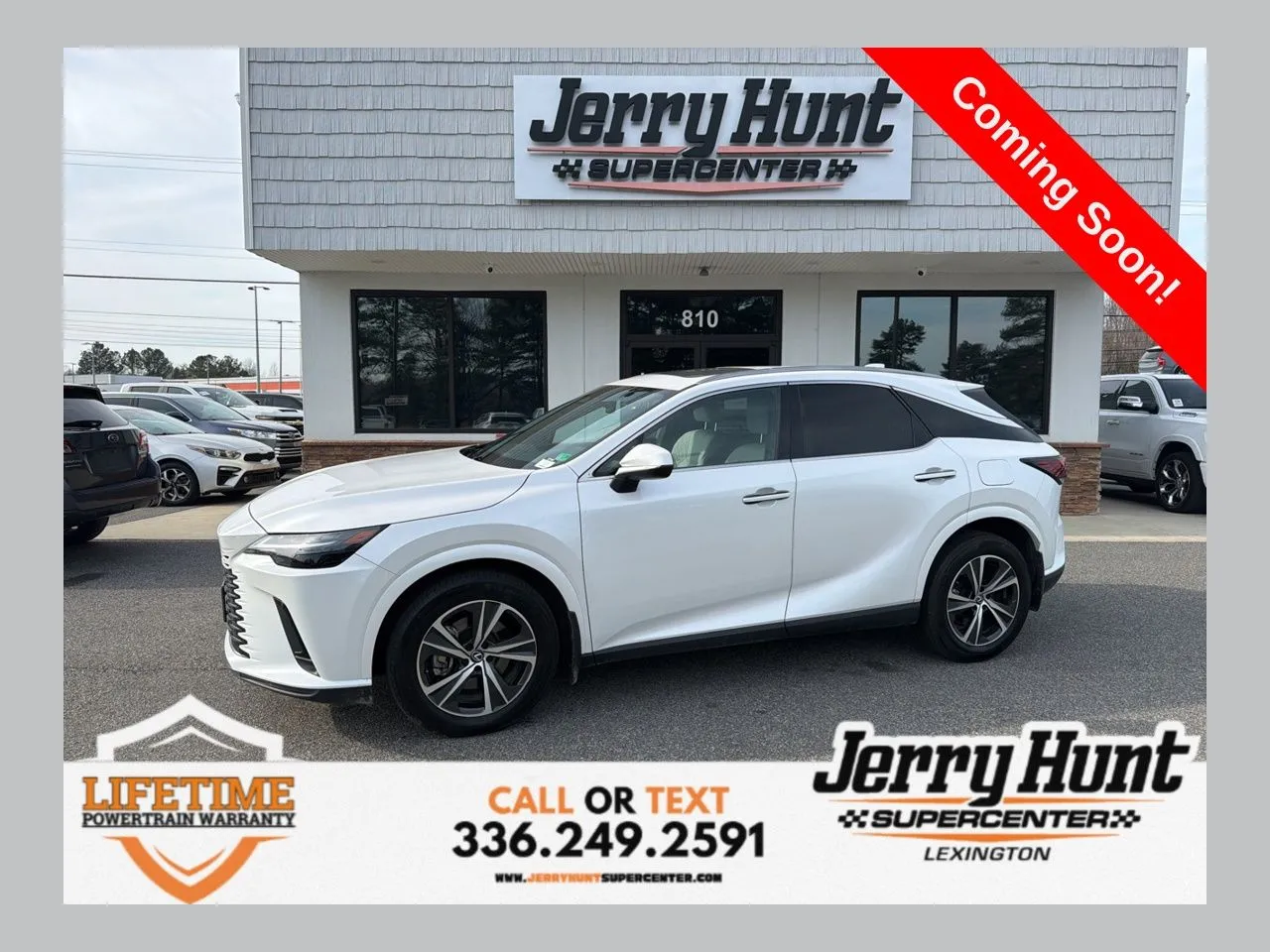 Black 2023 Lexus RX 350 Premium for sale in Lexington, NC