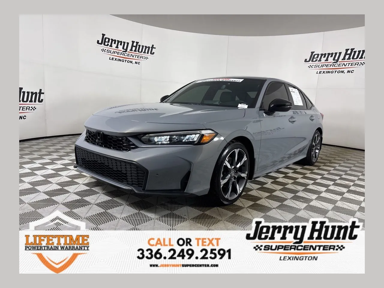 Silver 2025 Honda Civic Hybrid Sport for sale in Lexington, NC