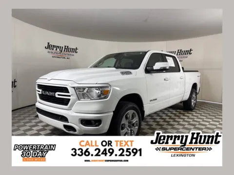 White 2020 Ram 1500 Big Horn/Lone Star for sale in Lexington, NC
