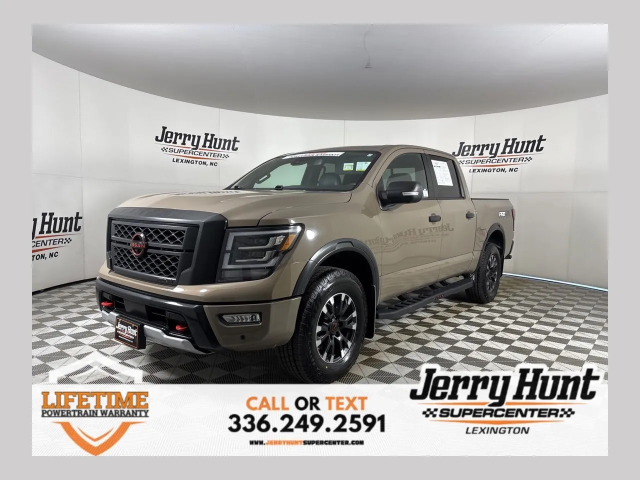 Beige 2023 Nissan Titan PRO-4X for sale in Lexington, NC