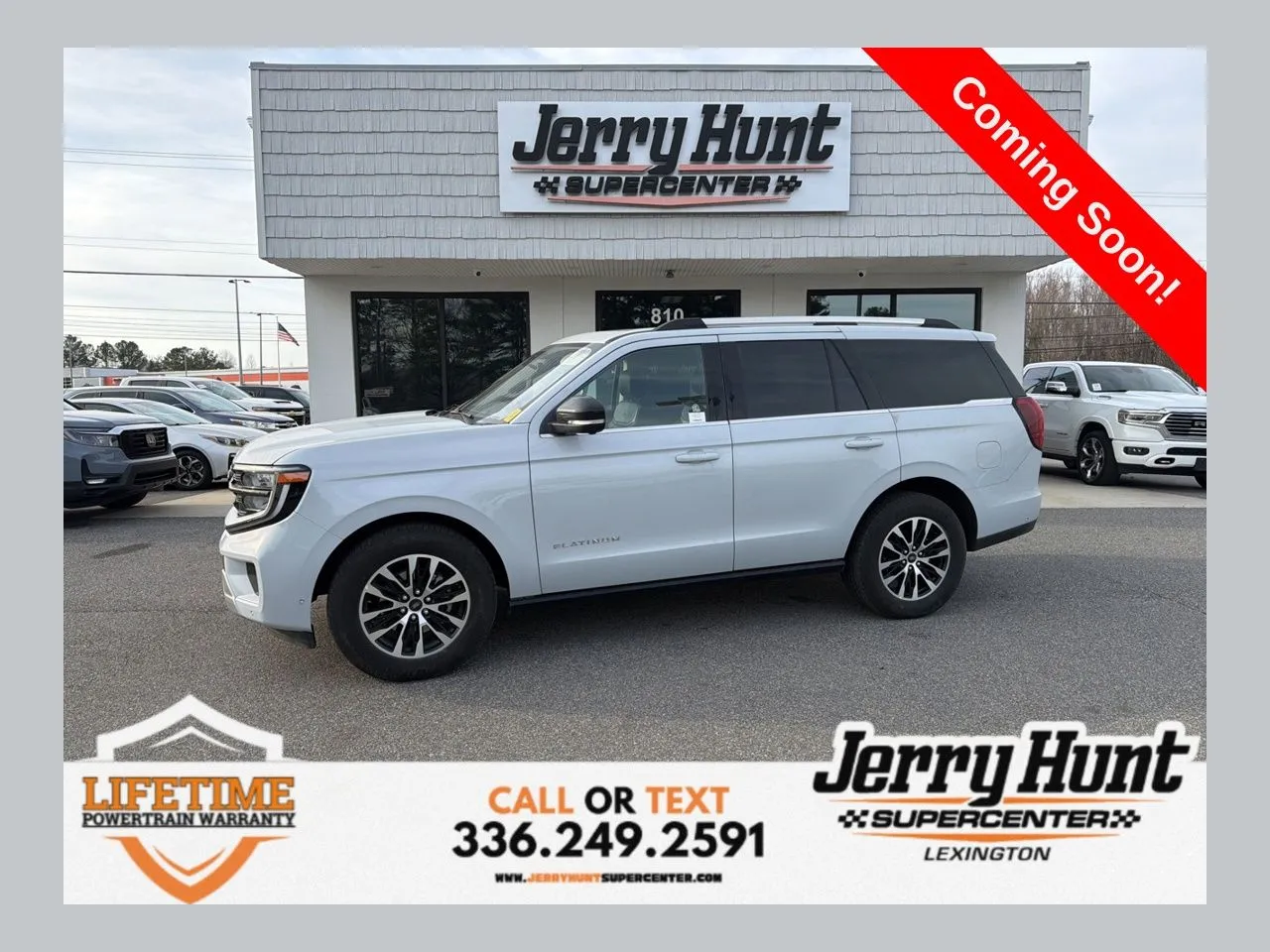 Silver 2025 Ford Expedition Platinum for sale in Lexington, NC