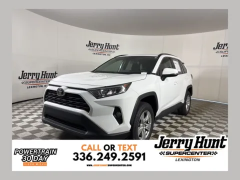 White 2019 Toyota RAV4 XLE for sale in Lexington, NC