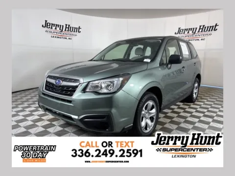 Green 2017 Subaru Forester 2.5i for sale in Lexington, NC