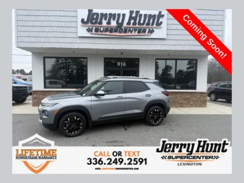 Gray 2023 Chevrolet TrailBlazer LT for sale in Lexington, NC