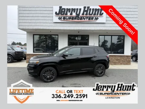 Black 2022 Jeep Compass High Altitude for sale in Lexington, NC
