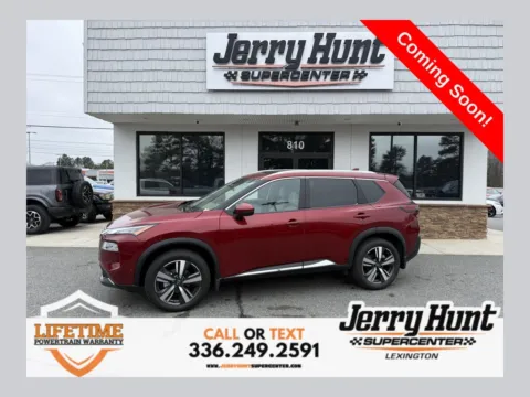 Red 2022 Nissan Rogue SL for sale in Lexington, NC