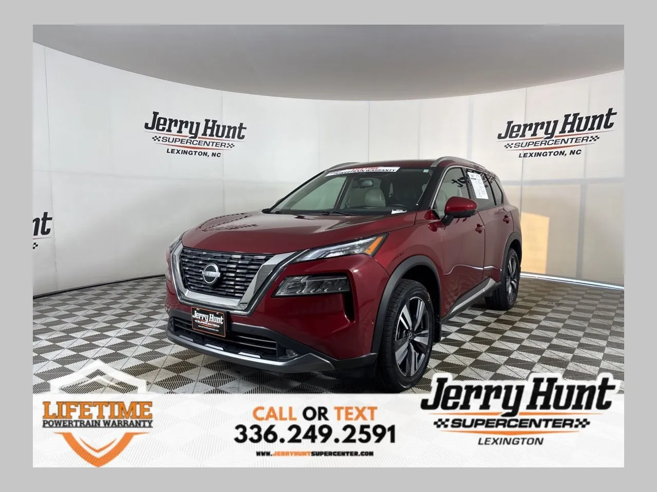 Red 2022 Nissan Rogue SL for sale in Lexington, NC