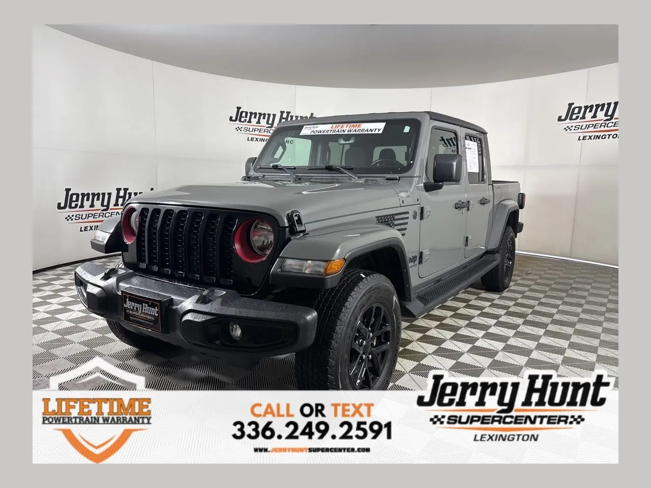 Gray 2022 Jeep Gladiator Altitude for sale in Lexington, NC