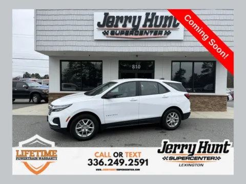 White 2023 Chevrolet Equinox LS for sale in Lexington, NC