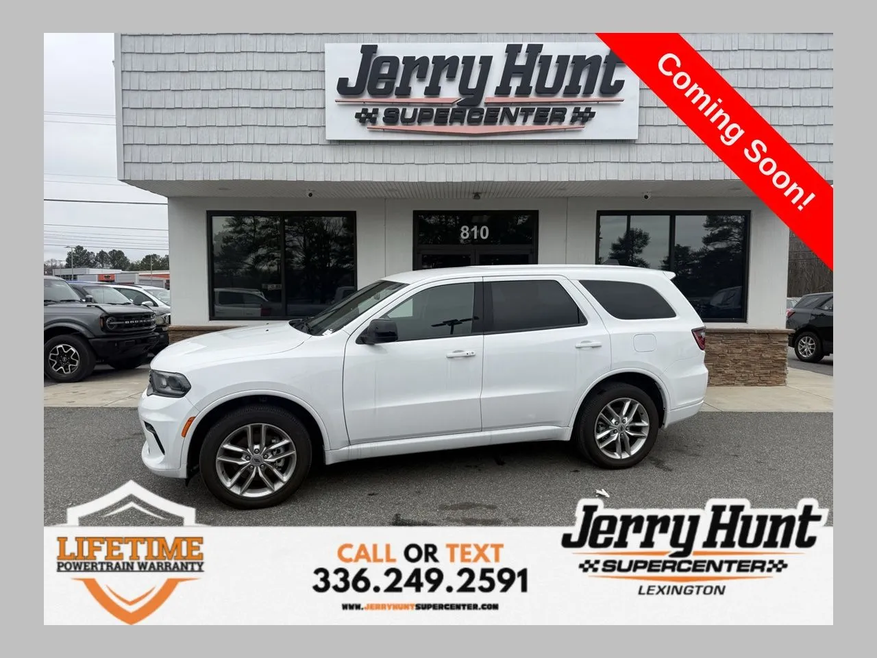 White 2024 Dodge Durango GT for sale in Lexington, NC