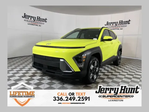 Yellow 2025 Hyundai Kona SEL for sale in Lexington, NC
