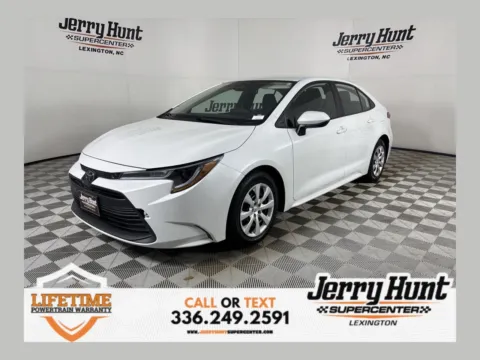 White 2024 Toyota Corolla LE for sale in Lexington, NC