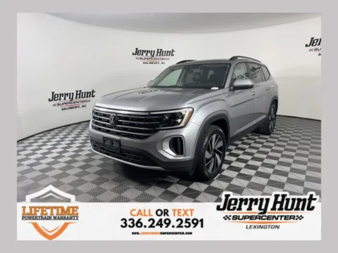 Silver 2024 Volkswagen Atlas 2.0T SE w/Technology for sale in Lexington, NC