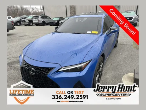Blue 2022 Lexus IS 350 F SPORT for sale in Lexington, NC
