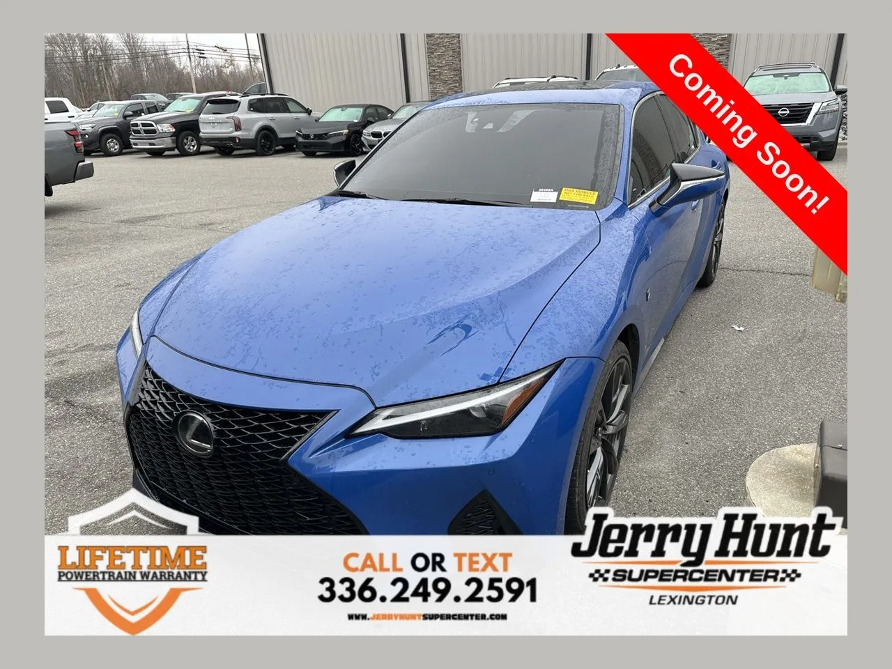Blue 2022 Lexus IS 350 F SPORT for sale in Lexington, NC