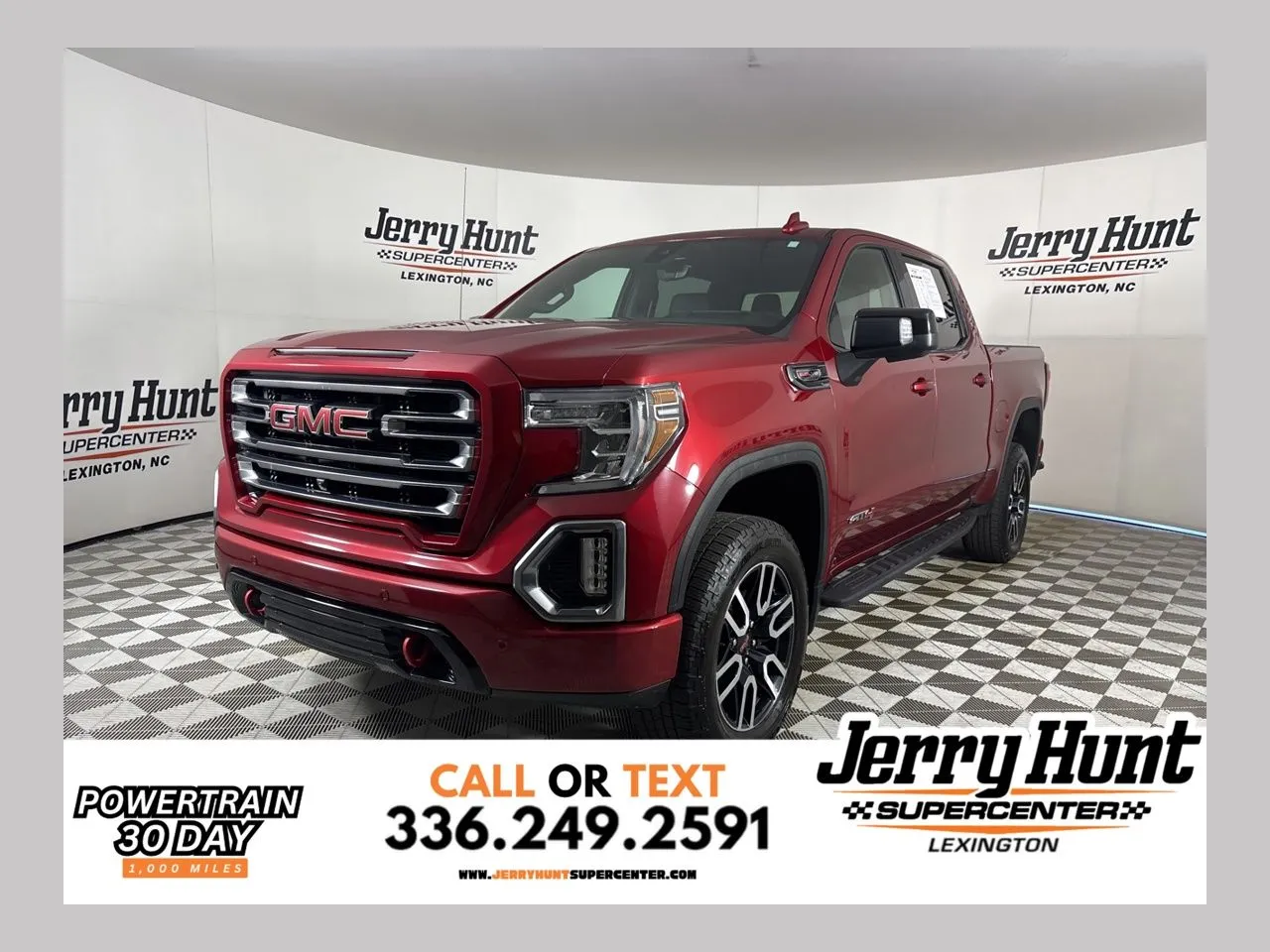 Red 2021 GMC Sierra 1500 AT4 for sale in Lexington, NC