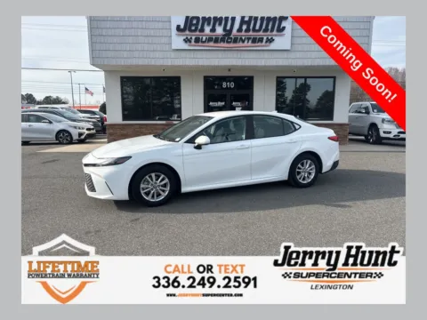 White 2025 Toyota Camry LE for sale in Lexington, NC