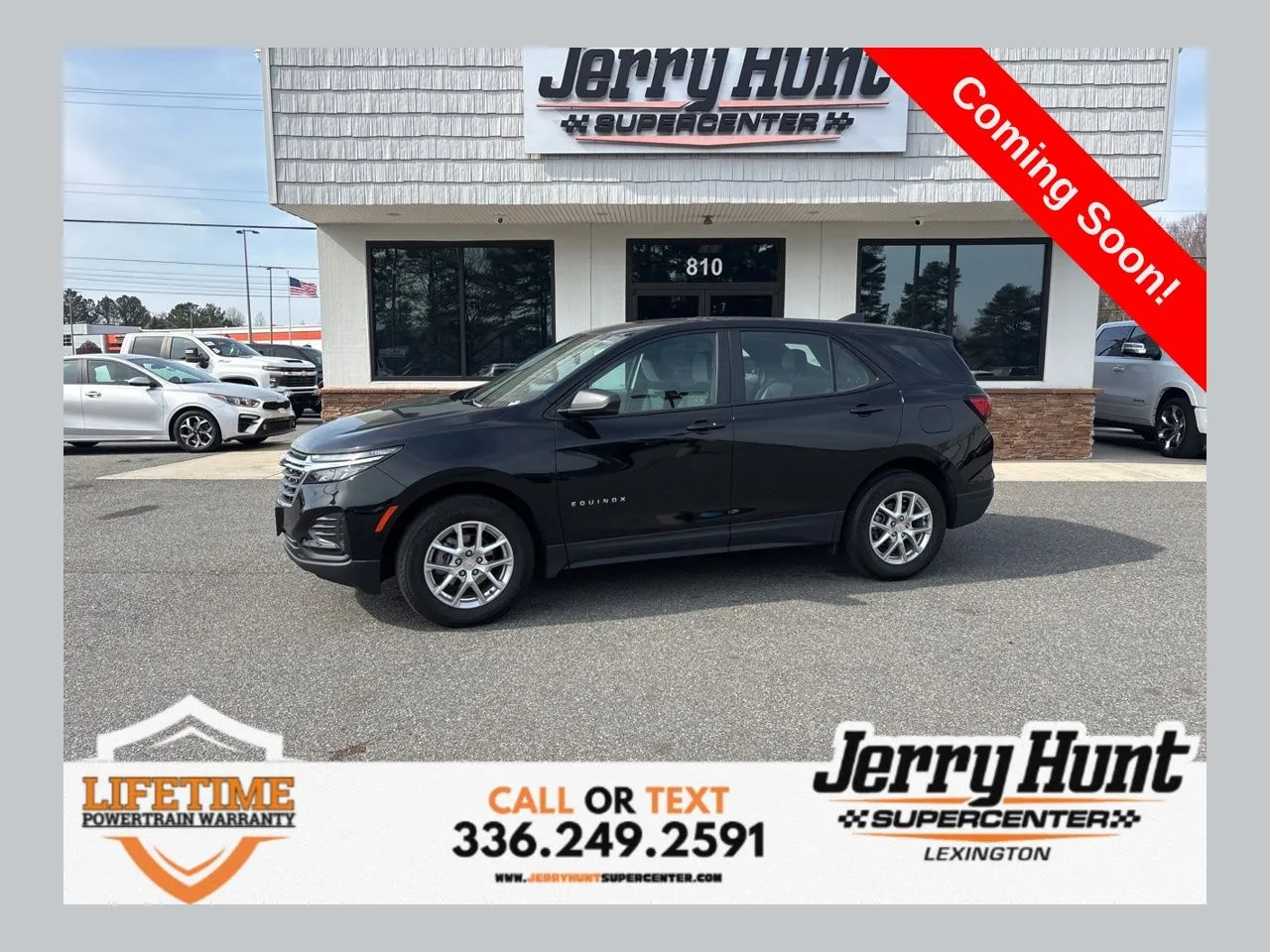 Black 2024 Chevrolet Equinox LS for sale in Lexington, NC