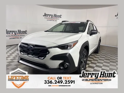 White 2024 Subaru Crosstrek Premium for sale in Lexington, NC