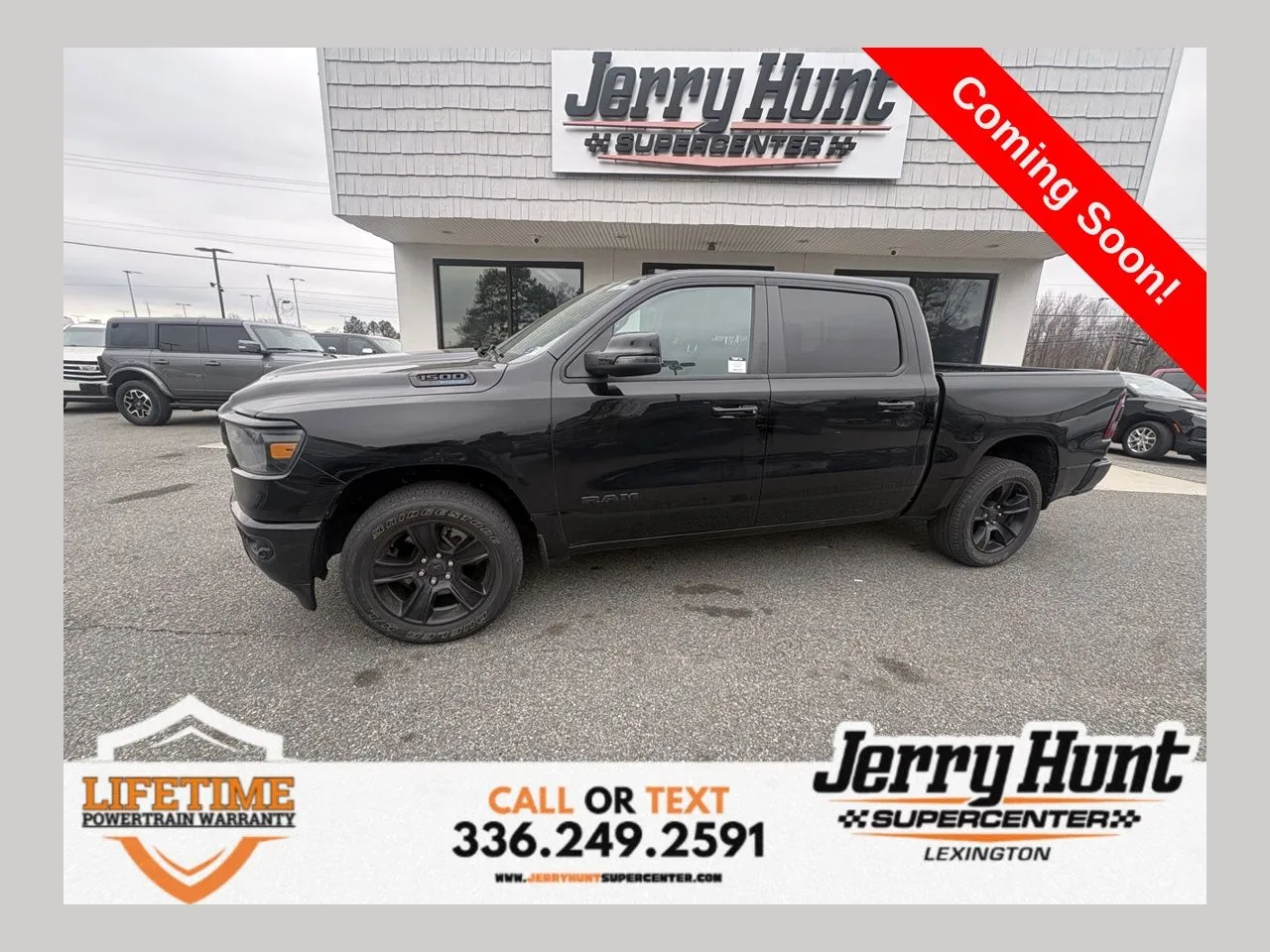 Black 2023 Ram 1500 Big Horn/Lone Star for sale in Lexington, NC