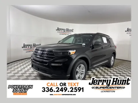 Black 2021 Ford Explorer XLT for sale in Lexington, NC