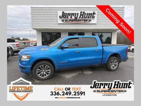 Blue 2021 Ram 1500 Laramie for sale in Lexington, NC