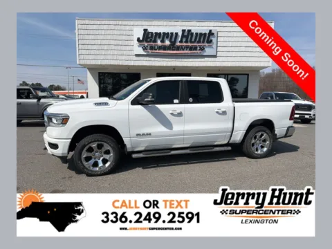 White 2021 Ram 1500 Big Horn/Lone Star for sale in Lexington, NC