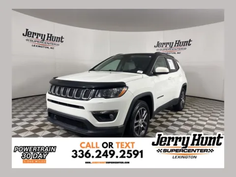 White 2020 Jeep Compass Latitude for sale in Lexington, NC