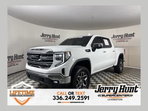 White 2022 GMC Sierra 1500 SLT for sale in Lexington, NC