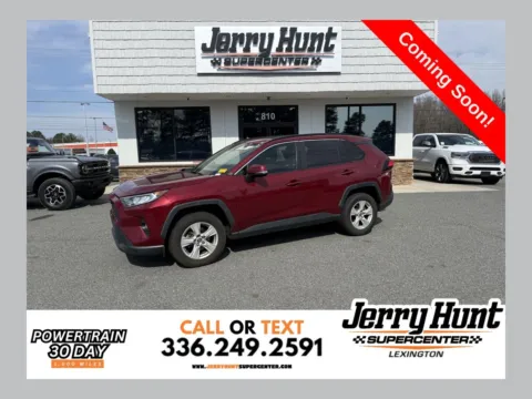 Red 2020 Toyota RAV4 XLE for sale in Lexington, NC
