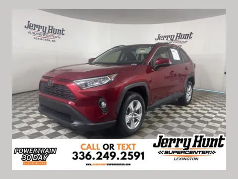 Red 2020 Toyota RAV4 XLE for sale in Lexington, NC