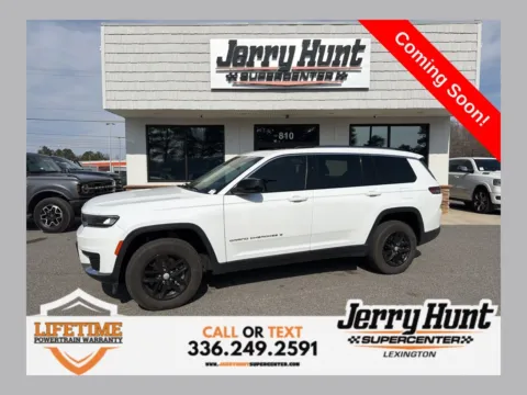 White 2023 Jeep Grand Cherokee L Laredo for sale in Lexington, NC