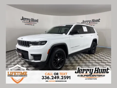 White 2023 Jeep Grand Cherokee L Laredo for sale in Lexington, NC
