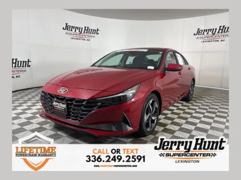 Red 2023 Hyundai Elantra Limited for sale in Lexington, NC