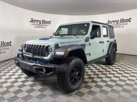 Gray 2023 Jeep Wrangler Rubicon 20th Anniversary Edition 4xe for sale in Lexington, NC